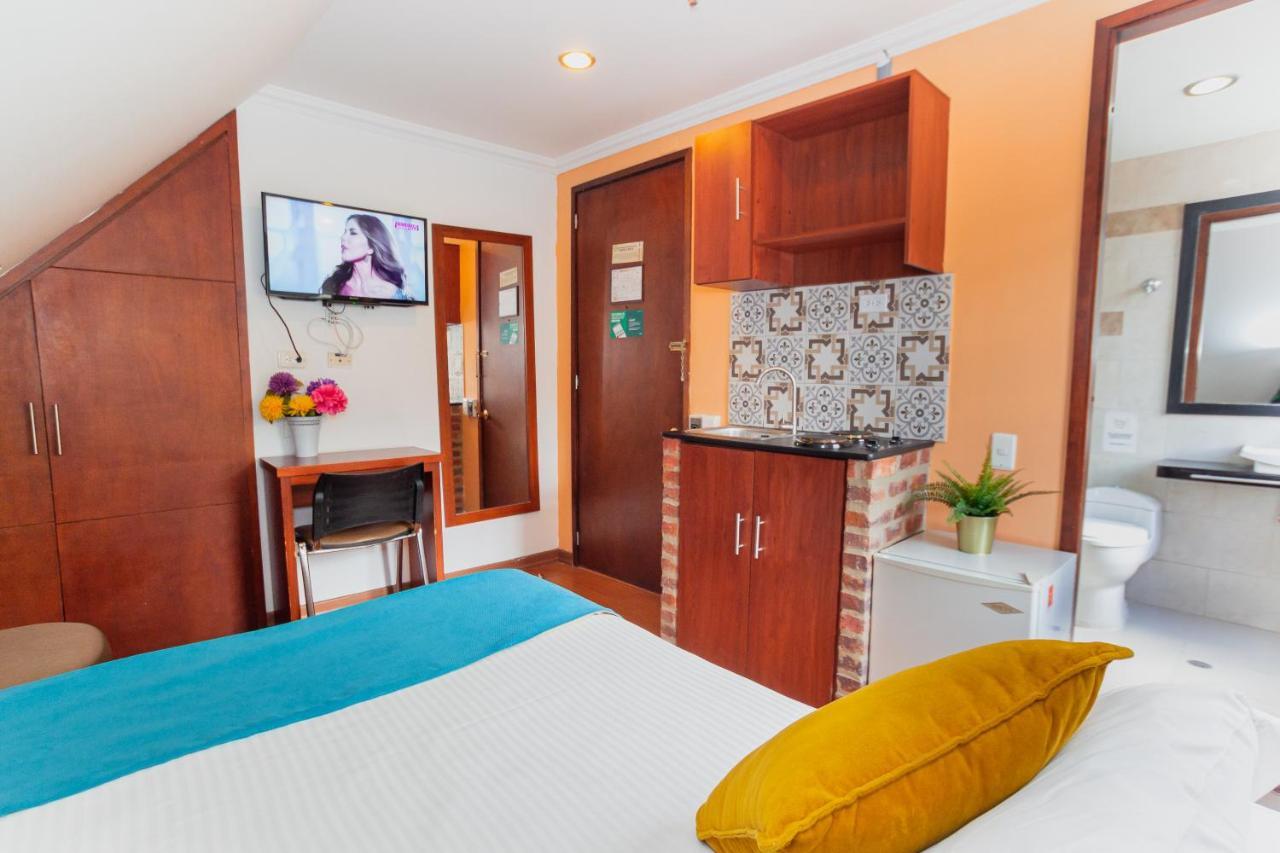 Apartasuites & Hotel Bogota Plaza 36 Buitenkant foto