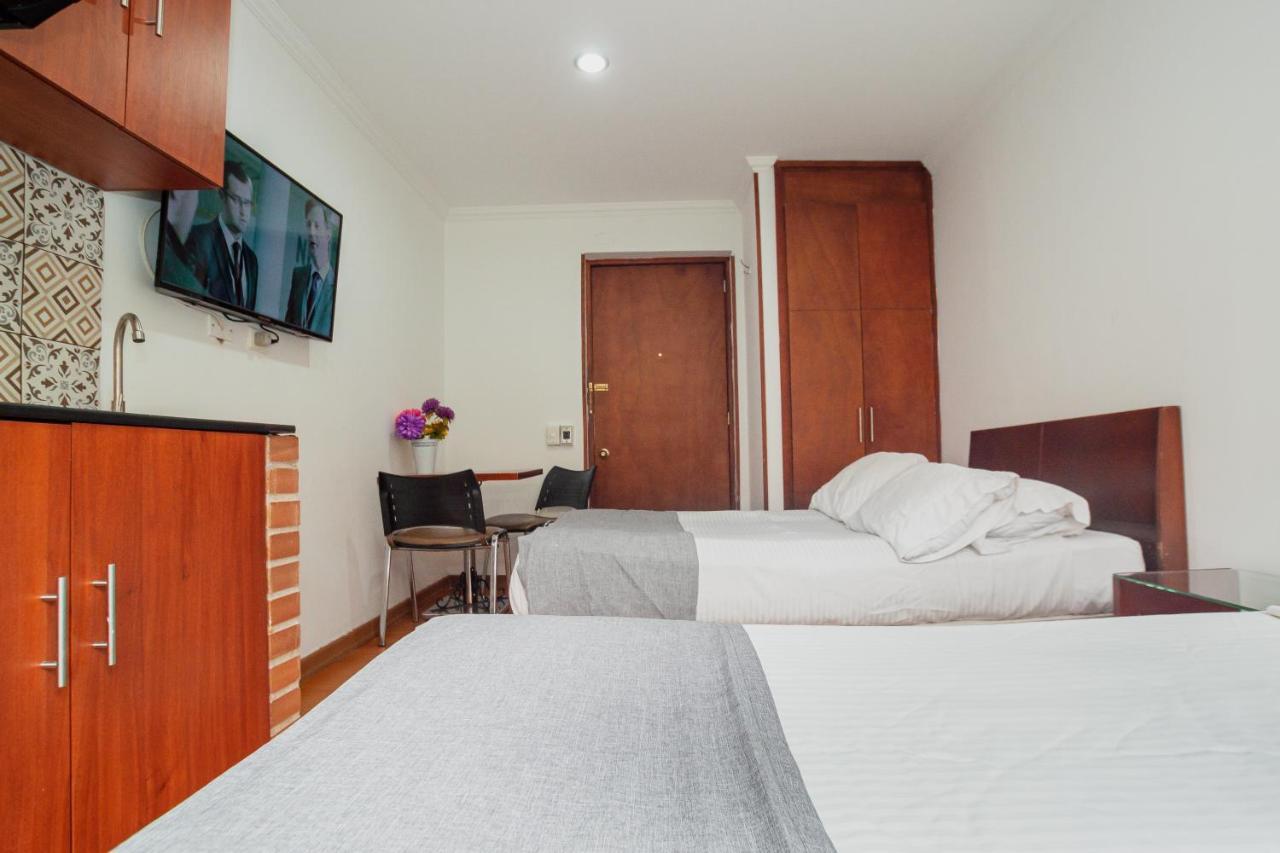 Apartasuites & Hotel Bogota Plaza 36 Buitenkant foto